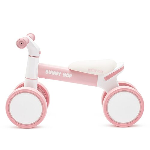 Baby Mix Detské odrážadlo Bunny Hop Ultralight, ružová