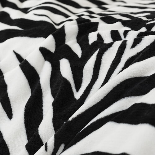 4Home povlečení mikroflanel Zebra, 140 x 200 cm, 70 x 90 cm