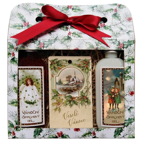 Bohemia Gifts Weihnachtliches Kosmetikset Zimt und Apfel