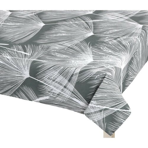 Bellatex Tischdecke Adéla Pusterblume, grau, 100 x 100 cm