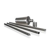 Happy Green Set of stainless steel garden torches