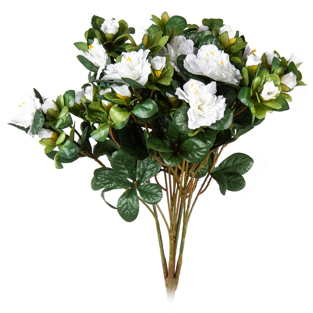 Umelá kvetina Azalka biela, 35 cm