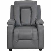 Fotoliu TV de relaxare Imperial, reglabil,  gri