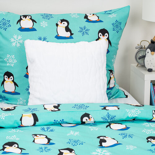 Lenjerie de pat din bumbac pentru copii 4Home Arctic Friends, 140 x 200 cm, 70 x 90 cm