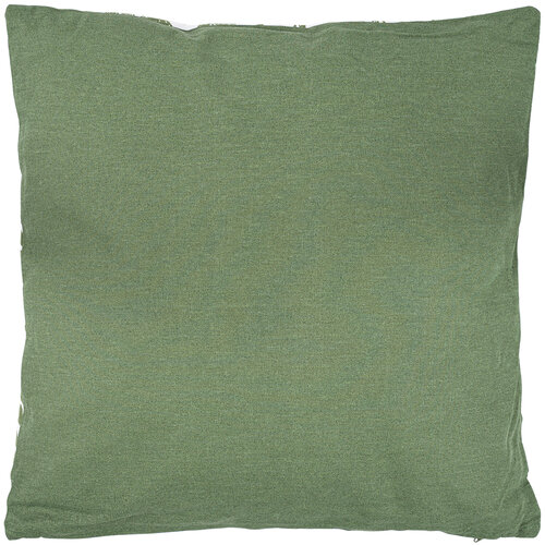Pernă Frunze verde, 45 x 45 cm