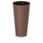 Květináč TUBUS SLIM CORTEN s vkladem 25 cm, patinující ocel
