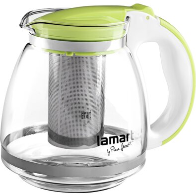 Lamart LT7028 čajnik Verre 1,5 l, zelena