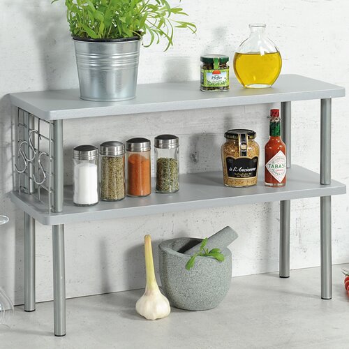 Kesper 27818 Küchenregal, Grau, 38 x 55 x 20 cm