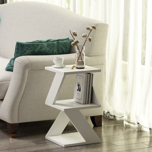 Beistelltisch Albeni White