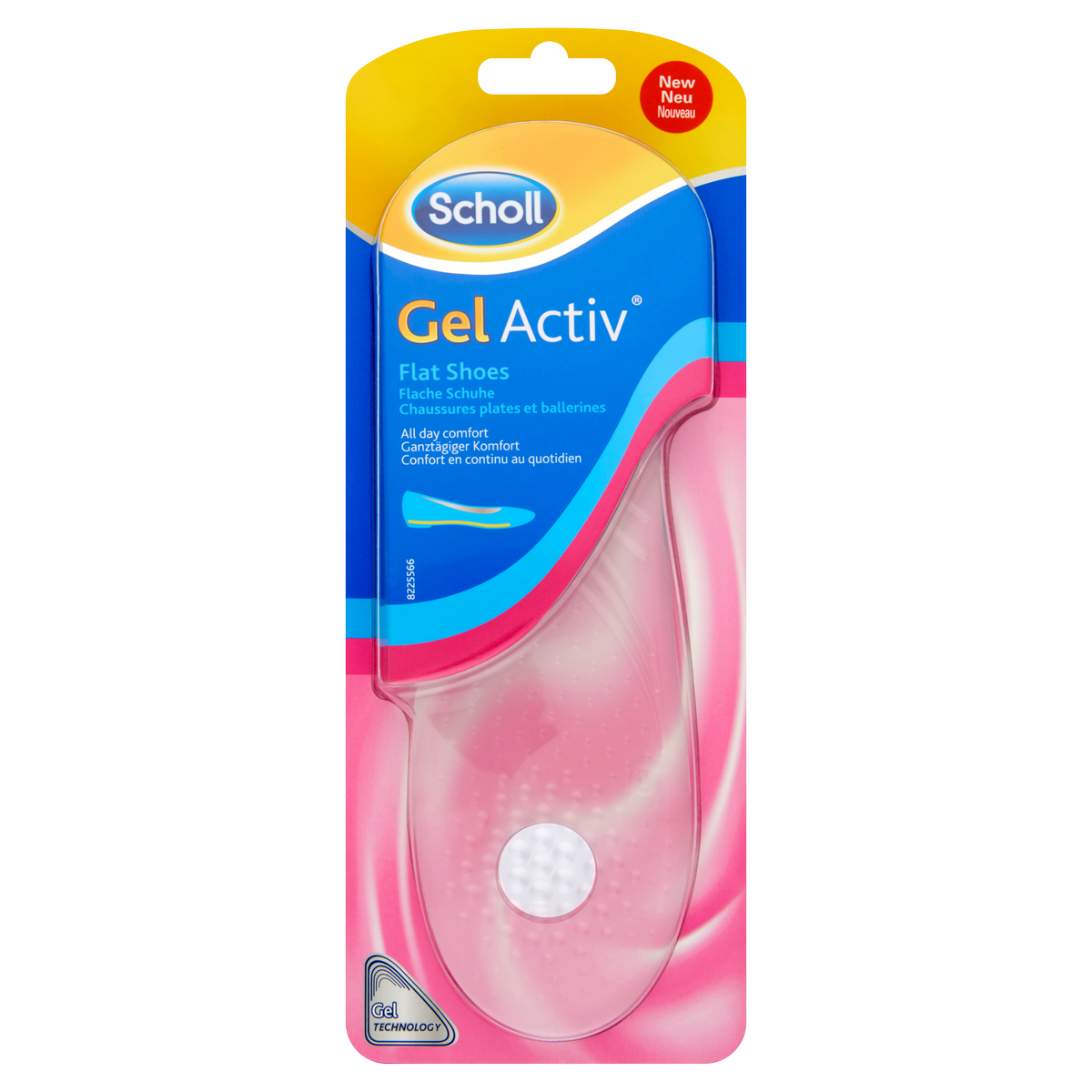Scholl GelActiv lapos talpú cipőbetétek