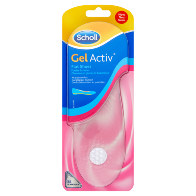 Scholl Устілки для взуття на плоскій підошві GelActiv