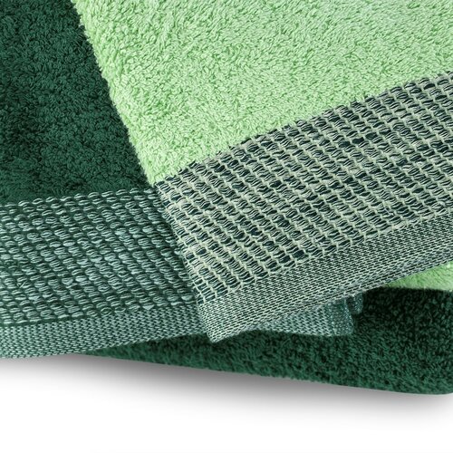 Restilo Комплект рушників для рук та рушників для ванни Aria темно-зелений/фісташковий, 6 шт.