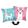 Jerry Fabrics Подушка з блискітками Llama 03, 40 x 40 см