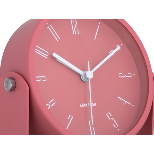 Karlsson  5989RD ceas cu alarmă design roșu,diametru 12 cm