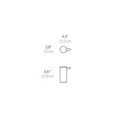 Simplehuman Brezdotykový dávkovač mýdla 266 ml,dobíjecí, matná černá ocel