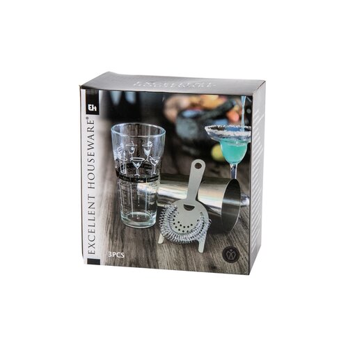 Set de 3 piese pentru prepararea băuturilor
