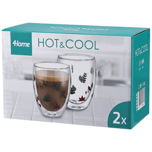4Home Szklanka termiczna Autumn Hot&Cool 350 ml, 2 szt.