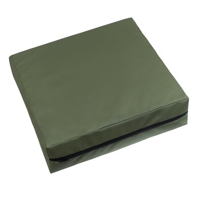 Bellatex vízálló ülőpárna khaki színű , 40 x 40 cm