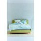 Lenjerie de pat din bumbac Tom Tailor Light Lemon & Crisp White, 135 x 200, 80 x 80 cm