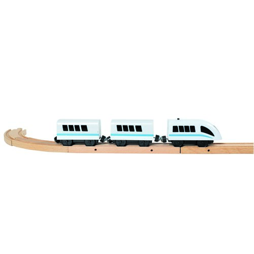 Tren de viteză Bino, cu baterii, 35 cm