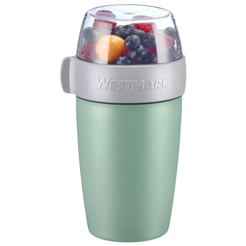 Westmark Dvoudílná dóza na svačinu, 700 ml, mátově zelená