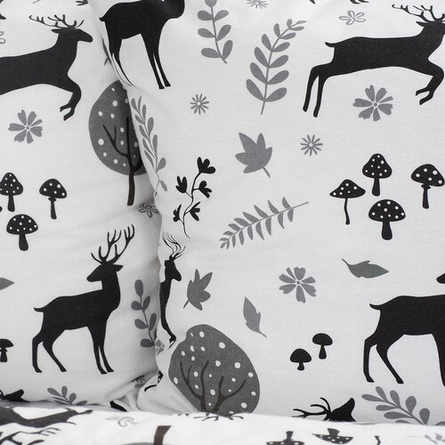 4Home Autumn Forest flanel ágyneműhuzat, 140 x 220 cm, 70 x 90 cm