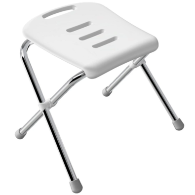 Spirella SITZ összecsukható zuhanyzószék, fehér, 47 cm