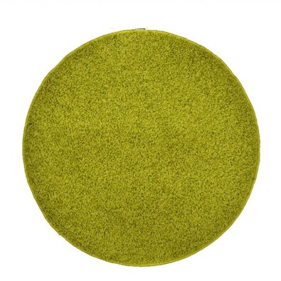 Kusový koberec Elite Shaggy zelená, priemer 160 cm