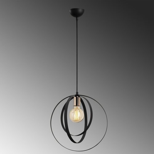 Lampa wisząca Vaveyla - 446-S, czarny