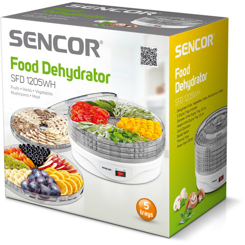 Sencor SFD 1205WH sušička ovocia