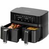 ProfiCook FR 1295 H dupla forrólevegős fritőz, 9 l