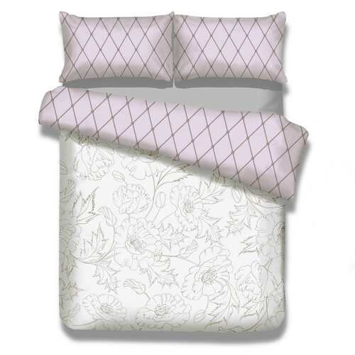 Restilo Artnouveau flanel ágynemű, 200 x 220 cm, 2 db 70 x 90 cm