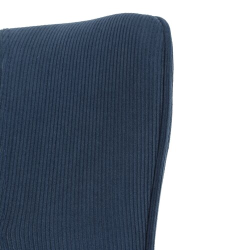 Kreslo ušiak BLUE2, modrá