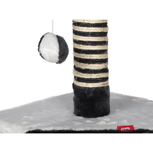 Tommi Drapak dla kotów Orfeus antracyt/jasnoszary, 35 x 35 x 61 cm