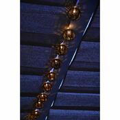 Sharks Rattan gömbök szolár világítás, 10 LED-es