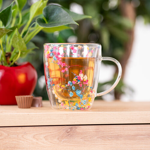 4Home Termo sklenice Floral Hot&Cool 300 ml, 2 ks