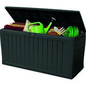 Keter Zahradní úložný box se sedátkem Marvel plus antracit, 270 l, 116 x 57 x 45 cm
