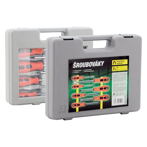 Green Schraubendreher-Satz, 7 Teile