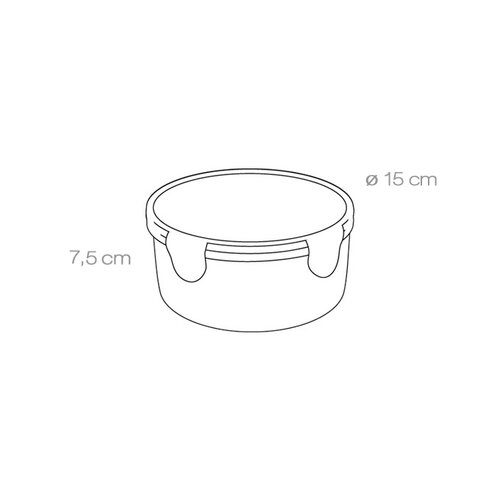 Tescoma Cutie FRESHBOX, 0,8 l