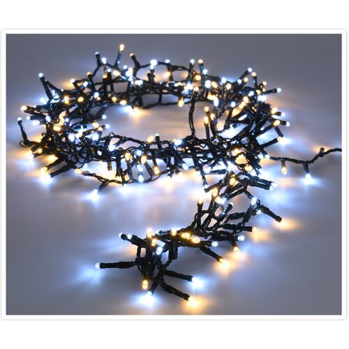 Světelný vánoční řetěz Twinkle studená a teplá bílá, 560 LED, 11 m, IP 44