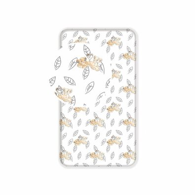 Baby-Baumwolllaken Lion King best friends, 90 x 200 cm