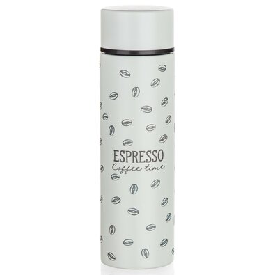 Banquet Edelstahl Thermosflasche MINI 140 ml, Espresso