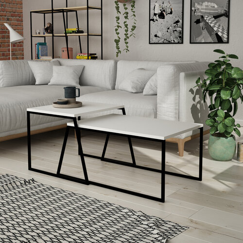 Couchtisch Pal Orta Sehpa White