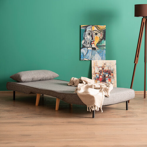 Fotoliu Folde Single Gri deschis