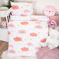 4Home Kinderbettlaken aus Baumwolle Pink Clouds, 100 x 135 cm, 40 x 60 cm