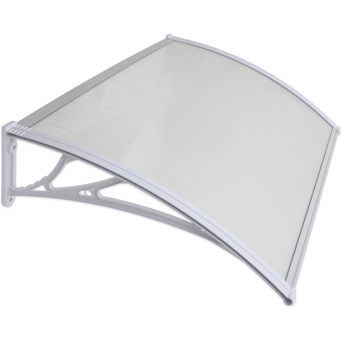 Aldotrade Copertină pentru ușă 120 x 80 cm Lagrada, transparent