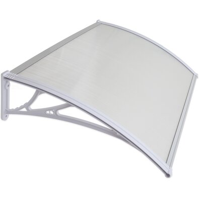 Aldotrade Lagrada ajtóbejárati előtető 120 x 80 cm, átlátszó, nem osztott