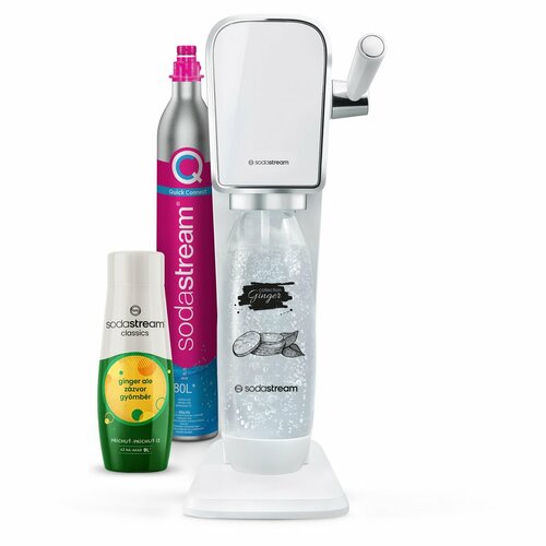 Producător de apă spumantă Sodastream Art White Ginger Ale Mpack