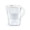 Brita Filter-Wasserkanne Marella Cool Memo 2,4 l, Weiß