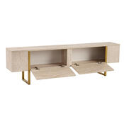 Televízny stolík Serenity Travertine